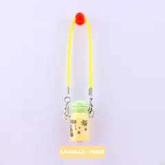 POP MART - Accesorio Labubu Tomatodo Amarillo y Tapa Verde