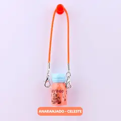 POP MART - Accesorio Labubu Tomatodo Anaranjado y Tapa Celeste