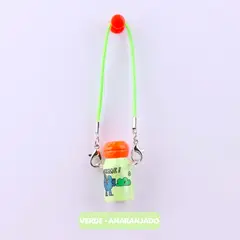 POP MART - Accesorio Labubu Tomatodo Verde y Tapa Anaranjado
