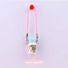 POP MART - Accesorio Labubu Tomatodo Rosada y Tapa Celeste