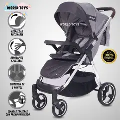 BABY - Coche de Paseo Maleta «DASH» Edición Limitada Gray