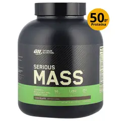 OPTIMUN NUTRITION - SERIOUS MASS 6LB CHOCOLATE - GANADOR MASA