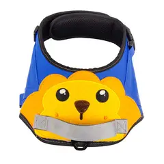 GENERICO - PECHERA ANIMAL PRINT TALLA M AZUL