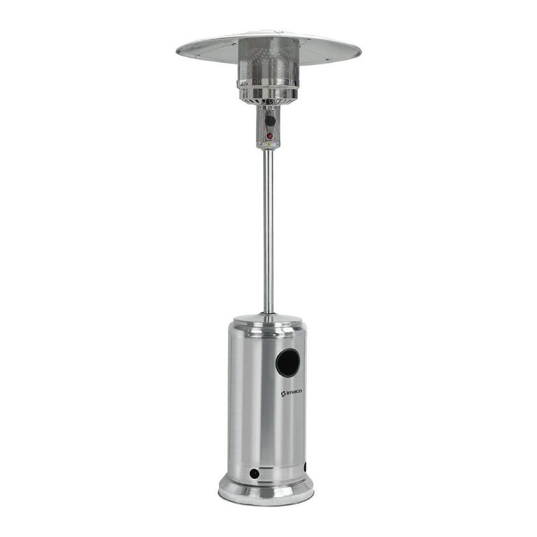 Calentador de Patio PHS130 Acero inox a Gas