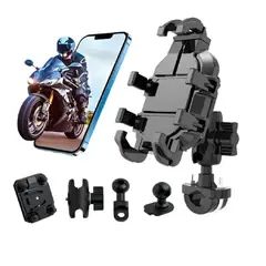 GENERICO - Soporte De 8 Puntos De Celular Para Espejo De Moto