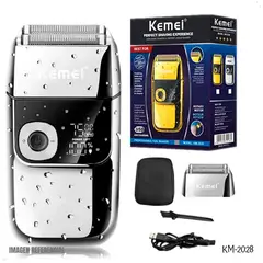 KEMEI - Shaver Afeitadora Km-2028 Recargable Inalambrica Plata