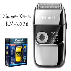 KEMEI - Shaver Afeitadora Km-2028 Recargable Inalambrica Plata