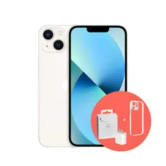 APPLE - IPHONE 13 128GB BLANCO + CARGADOR + CASE PROTECTOR