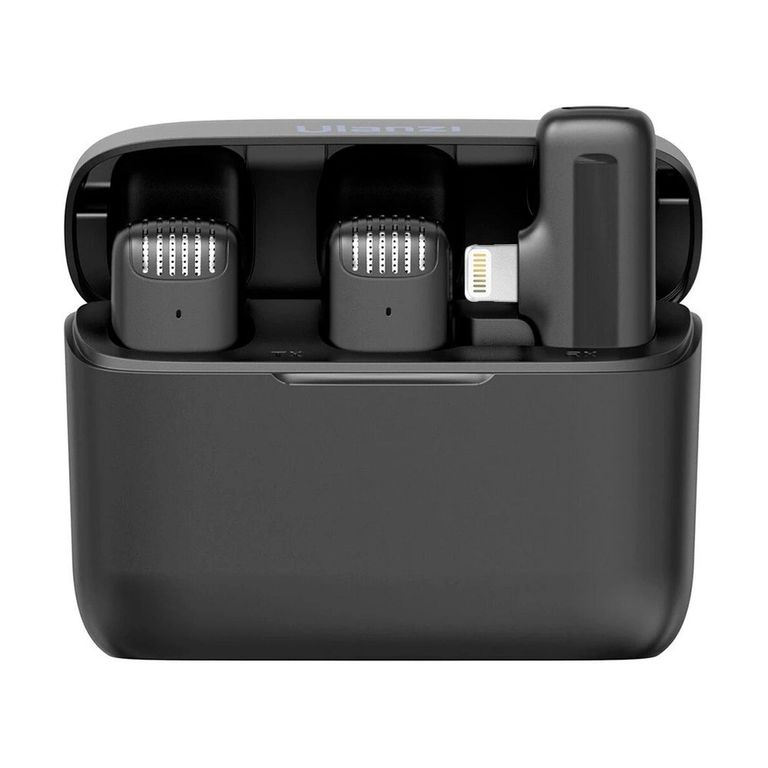 Micrófono Doble de Solapa J12 Inalámbrico para iPhone