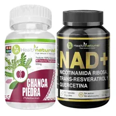 HEALTHNATURAL - CHANCA PIEDRA 500MG + NAD+ 500MG