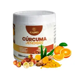 GENERICO - CURCUMA JENGIBRE CAMU CAMU + NARANJA+ VITAMINAS Y MINERALES KAUNIS