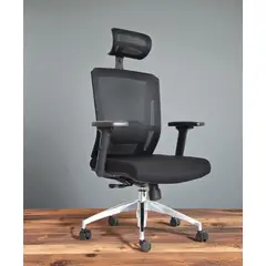 GENERICO - SILLA DE OFICINA DELPHI PRO NEGRO ERGONÓMICA