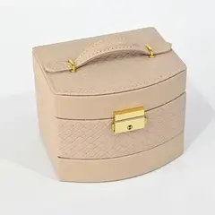 PIA COPELLO STORE - Joyero 3 Niveles Rosado