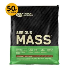 OPTIMUN NUTRITION - SERIOUS MASS 12LB CHOCOLATE - GANADOR MASA