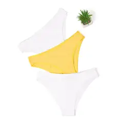 PIONIER - Trusas Tripack Jersey Full Lycra Mujer Mia