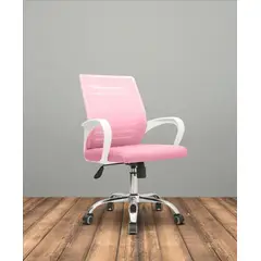 GENERICO - SILLA DE OFICINA DEX ROSADO ERGONÓMICA