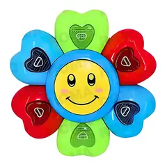 GENERICO - GIRASOL TAMBOR MUSICAL FLOWER HEART - JUEGO DIDÁTICO