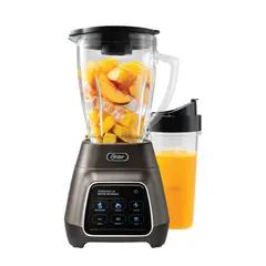 OSTER - Licuadora BLSTPYG1312XBG pantalla táctil y vaso BLend-N-Go 1.5 L