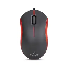 ENKORE - Mouse Oficina Alámbrico 1000DPI Negro Cadet EKM 115