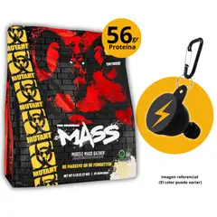 MUTANT - MASS DE 5LB VAINILLA + PORTASUPLEMENTOS - GANADOR MASA