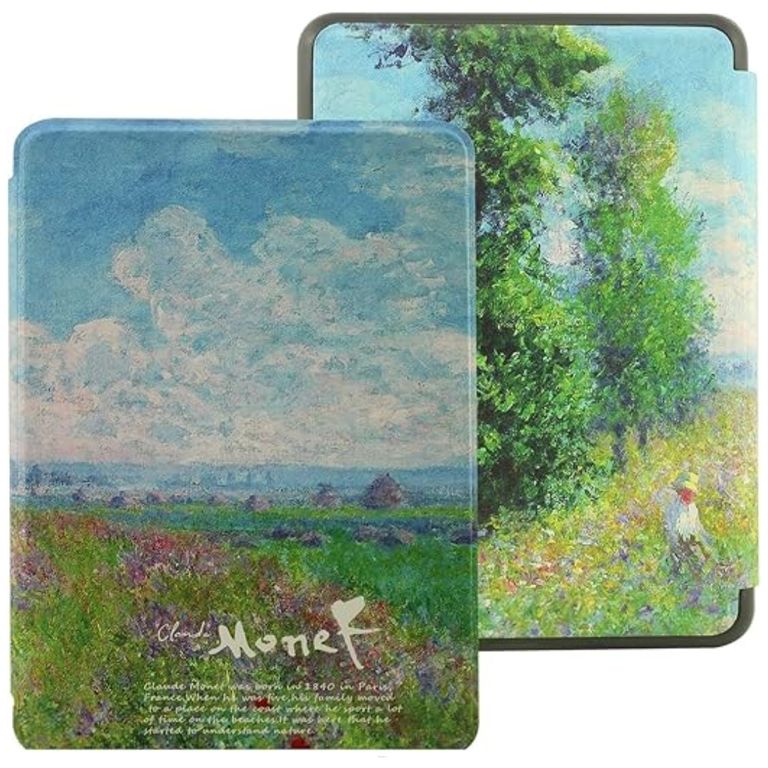 Case Funda para Kindle Paperwhite 12° 2024 C/sujetador Pradera