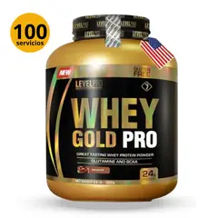LEVEL PRO - WHEYGOLDPRO DE 3kg CHOCOLATE - PROTEÍNA WHEY