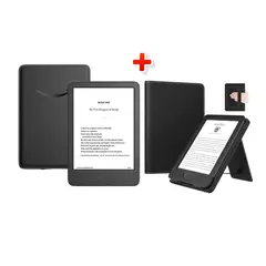 AMAZON - Kindle 11 gen 2024 -16 Gb de 6 pulg + Funda Soporte - Negro