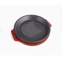 GENERICO - Plato de hierro fundido modelo elegante