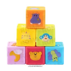 GENERICO - CUBOS DIDÁCTIVOS DE SILICONA EN CAJA
