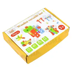 GENERICO - JUEGO DE CONSTRUCCIÓN EN MADERA - JUEGO DIDÁCTICO