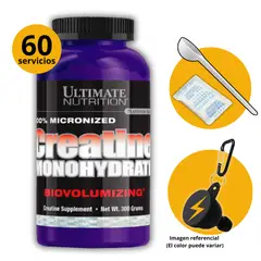 ULTIMATE NUTRITION - CREATINA 300gr SCOOP GEL ANTIHUMEDAD Y PORTASUPLES