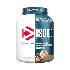 DYMATIZE - Proteína Iso 100 5 Lb - Cookies & Cream