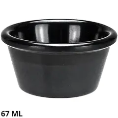 CORONA - Salsera Melamina.Negro 67 Cc (2.2 Oz ) - Vajillas