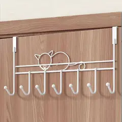 GENERICO - Colgante Para Puerta De Metal Perchero De 7 Ganchos P7-GB