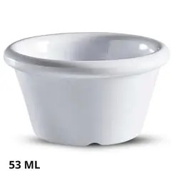 CORONA - Set de 6 Piezas Salseras Melam.Blco 52.62 Cc (1.7 Oz ) - Vajillas
