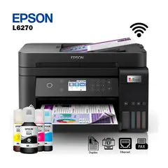 EPSON - Impresora Ecotank L6270 Multifuncional Duplex Wifi ADF Red
