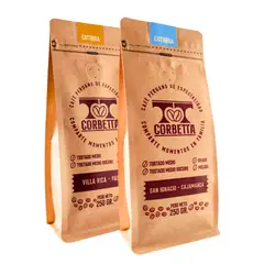 CORBETTA - Café de Especialidad Molido 250 Gr Villa Rica y San Ignacio