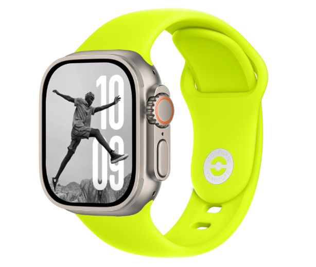 Correa clásica para Apple Watch 40mm - Amarillo Fluorescente