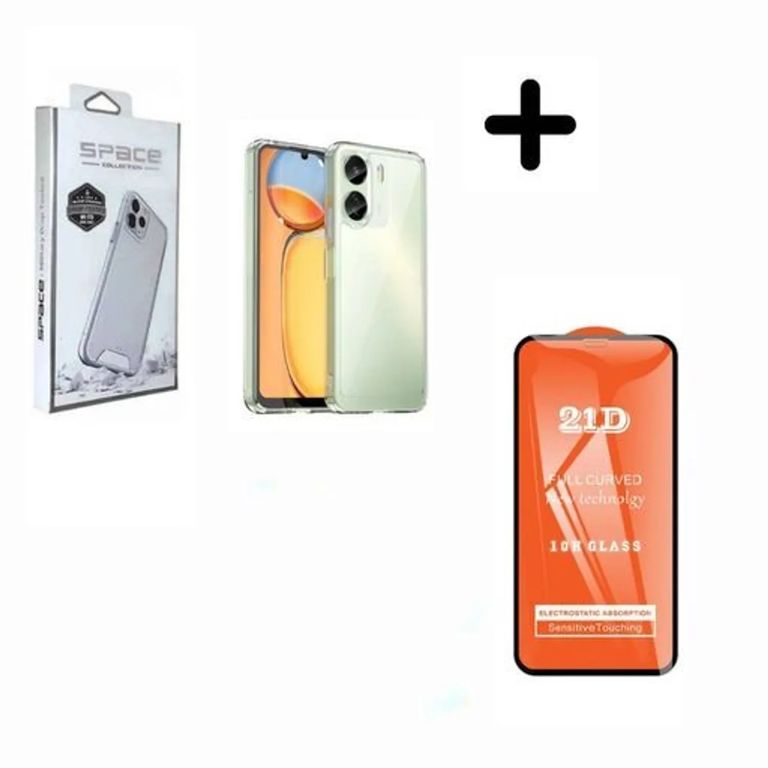 Funda Resistente para Space Xiaomi Redmi 13C + MICA DE VIDRIO