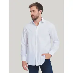 TOMMY HILFIGER - CAMISA VESTIR DRESS SHIRT WHITE TH