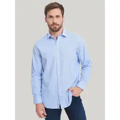 TOMMY HILFIGER - CAMISA VESTIR DRESS SHIRT LIGHT BLUE TH
