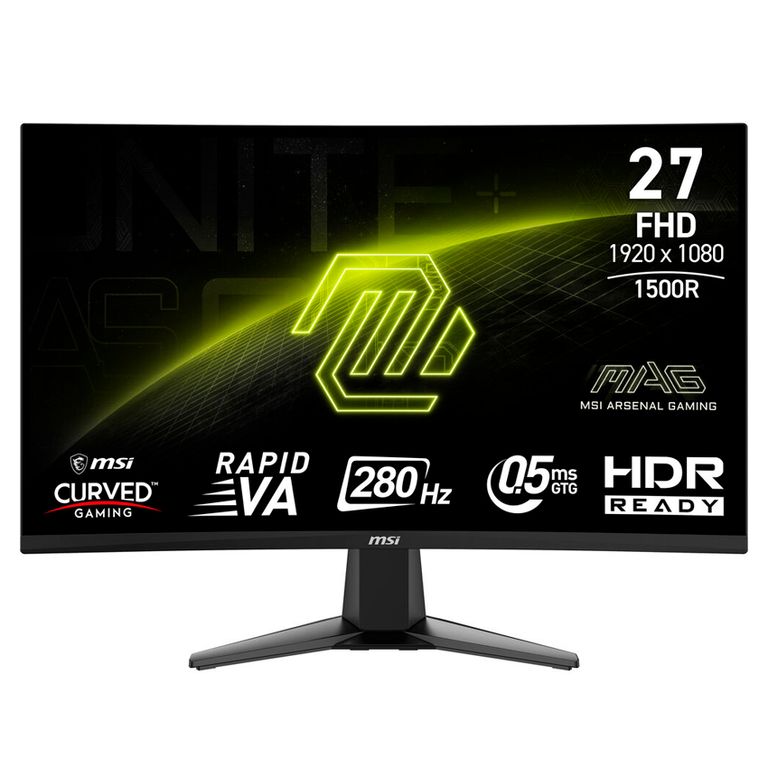 MAG 276CXF – Monitor Gaming 27'' FHD, 280 Hz, 0.5 ms, Rapid VA