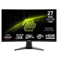 MSI - MAG 276CXF – Monitor Gaming 27'' FHD, 280 Hz, 0.5 ms, Rapid VA