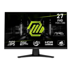 MSI - MAG 274F 27” FHD Rapid IPS 200Hz 05ms HDR Ready