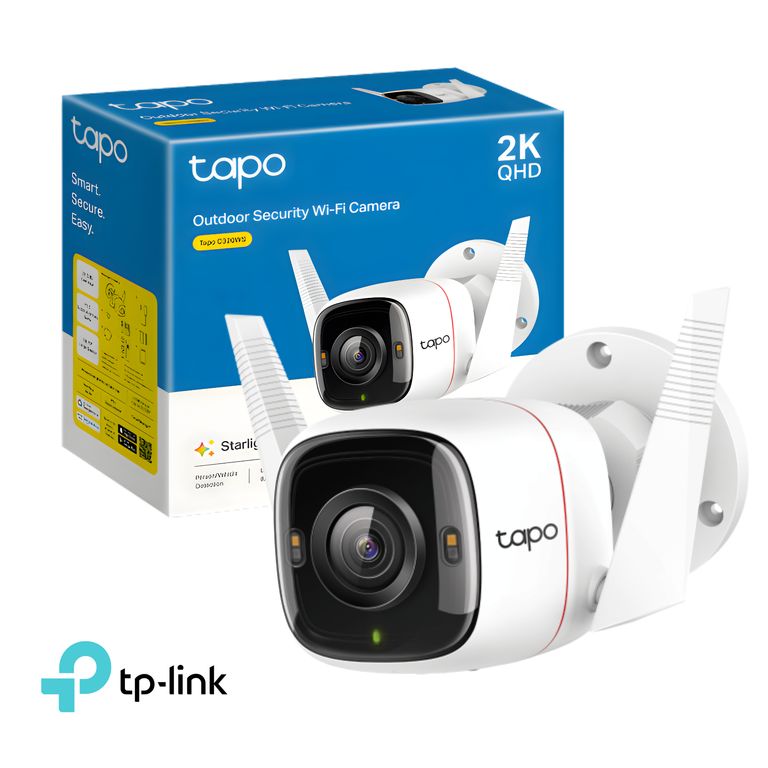 Cámara de Seguridad Tapo C320WS 4MP TP-029