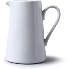 GENERICO - Jarra de cerámico blanco 650 ml