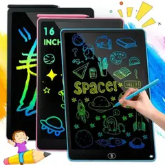 GENERICO - Tablero de escritura LCD de 16 pulgadas para Niños