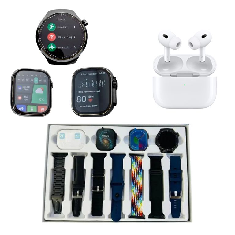 Smartwatch I90 Suit, Pack 12 En 1, Reloj Inteligente