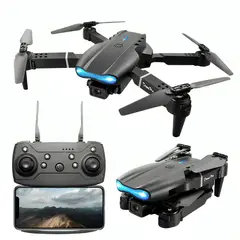 GENERICO - Drone E99 Pro 4K con Doble Cámara HD, 2 Baterías, Estuche y Repuestos
