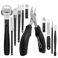 GENERICO - Juego de 11 Herramientas Mejoradas para el Cuidado de Uñas